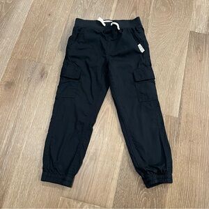 Original Weatherproof Vintage Toddler Boy Black Pull-On Drawstring Pants Size 5T